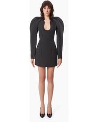 Nina Ricci - Mini Dress With Long Cocoon Sleeves - Lyst