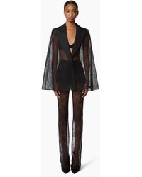 Nina Ricci - Straight Lace Pants - Lyst