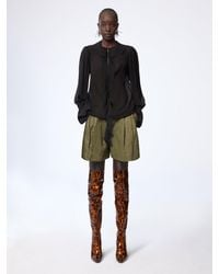 Nina Ricci - Silk Lavalliere Shirt - Lyst