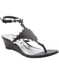 Nina - Vevilla-black Nappa/white Vinyl - Lyst