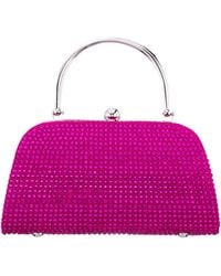 Nina - Beauty-fuchsia Vintage Style Frame Satchel - Lyst