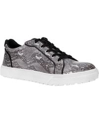 Nina - Mango-black/white Python Print - Lyst