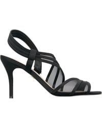 Nina - Vitalia-black Luster Satin - Lyst