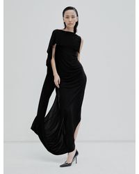 NINETY PERCENT - Gres Dress In Black - Lyst