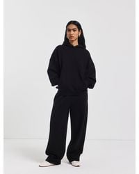 NINETY PERCENT - Ellery Barrel Leg Sweatpant In Black - Lyst