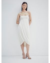 NINETY PERCENT - Fion Dress In Whisper White - Lyst