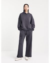 NINETY PERCENT - Straight Leg Sweatpant In Magnet - Lyst