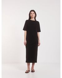 NINETY PERCENT - T-shirt Dress In Black - Lyst