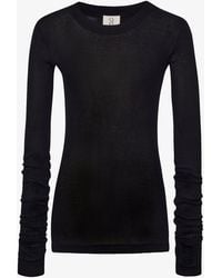 NINETY PERCENT - Anis Top In Black - Lyst