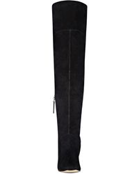 nine west over the knee boots suede