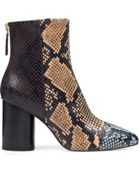 cabrillo cylinder heeled booties