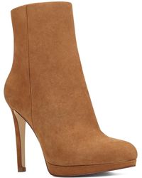 nine west quanette platform dress booties