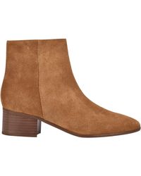 nine west quincy square toe boots