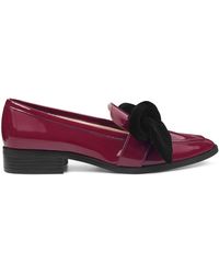 weeping bow loafers