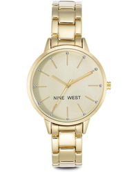 nine west bangle watch