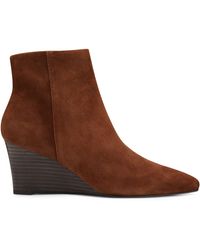 nine west varin wedge boot