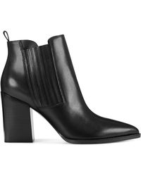 nine west bootie heels