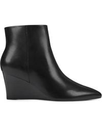 nine west varin wedge boot