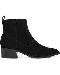 crimson elastic gore booties