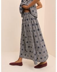Nobody's Child - Gingham Naples Midi Skirt - Lyst