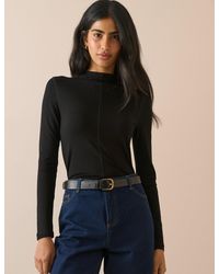 Nobody's Child - High Neck Jersey Top - Lyst