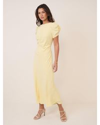 Nobody's Child - Butter Ruched Naomi Midi Dress - Lyst
