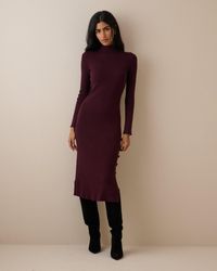 Nobody's Child - Ribbed Knitted Midi Dress - Lyst
