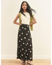 Nobody's Child - And Cream Polka Dot Selene Maxi Skirt - Lyst