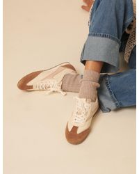 Nobody's Child - And Tan Leather Trainers - Lyst