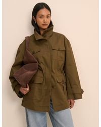 Nobody's Child - Funnel Neck Norine Utility Jacket - Lyst