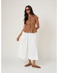 Nobody's Child - Polka Dot Tailored Top - Lyst