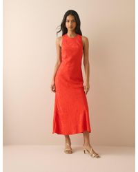 Nobody's Child - Jacquard Floral Miley Midi Dress - Lyst