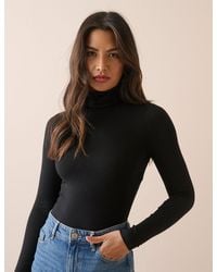 Nobody's Child - Roll Neck Jersey Top - Lyst