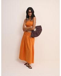 Nobody's Child - High Waist Midi Skirt - Lyst