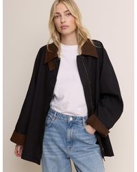 Nobody's Child - Dark Cord Detail Barn Jacket - Lyst