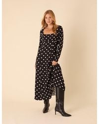 Nobody's Child - Polka Dot Delilah Midi Dress - Lyst