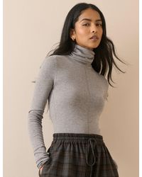 Nobody's Child - Wool-Rich Turtle Neck Long Sleeve Top - Lyst