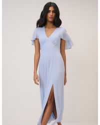 Nobody's Child - Soft Chiffon Short Sleeve Marlow Midi Dress - Lyst