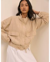Nobody's Child - Funnel Neck Addison Utility Jacket - Lyst