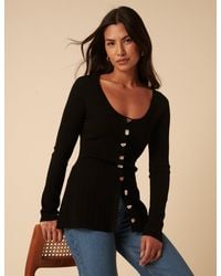 Nobody's Child - Ribbed Longline Cardigan - Lyst
