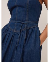 Nobody's Child Shannon Denim Midi Dress in Blue | Lyst UK