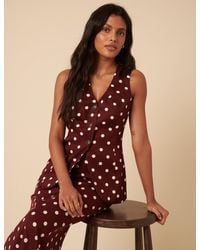 Nobody's Child - Polka Dot Longline Waistcoat - Lyst
