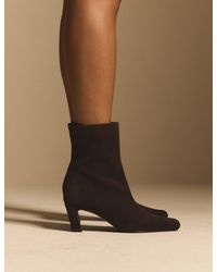 Nobody's Child - Chocolate Suede Ottilie Ankle Boots - Lyst