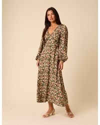 Nobody's Child - Ditsy Floral Remy Midi Dress - Lyst