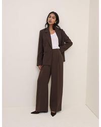 Nobody's Child - Wide Leg Jax Crepe Trousers - Lyst