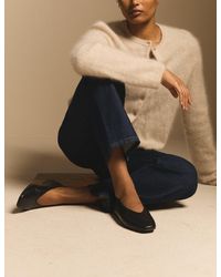 Nobody's Child - Leather High Vamp Ballet Flats - Lyst