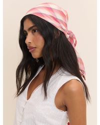 Nobody's Child - And Check Print Square Scarf - Lyst