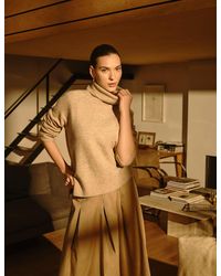 Nobody's Child - Roll Neck Relaxed Knitted Jumper - Lyst