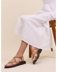 Nobody's Child - Suede Strappy Sandals - Lyst