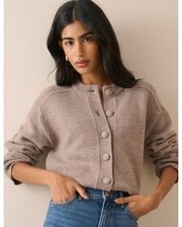 Nobody's Child - Light Wool Saddle Lily Cardigan - Lyst
